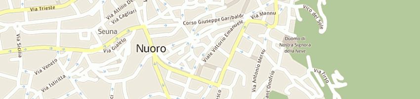 Mappa della impresa archeoarci nuoro a NUORO