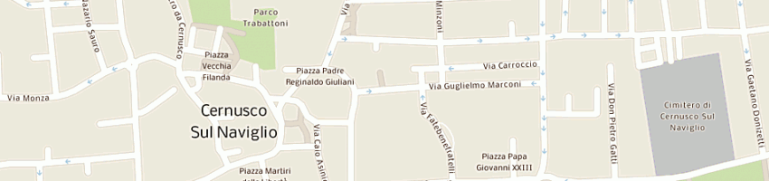 Mappa della impresa unitool di boffelli giuseppe a CERNUSCO SUL NAVIGLIO