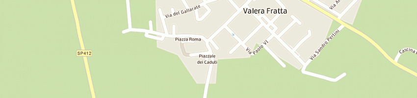 Mappa della impresa studio elle 2 di longhini marcello e c sas a VALERA FRATTA