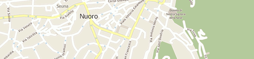Mappa della impresa consorzio solco nuoro a rl a NUORO