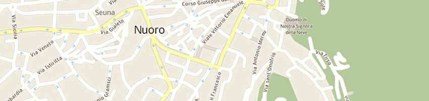 Mappa della impresa cappiello a NUORO