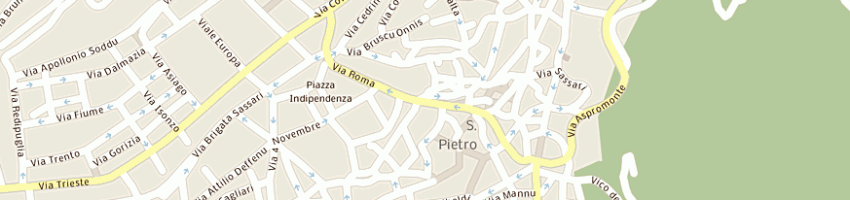 Mappa della impresa gaddari antonella a NUORO