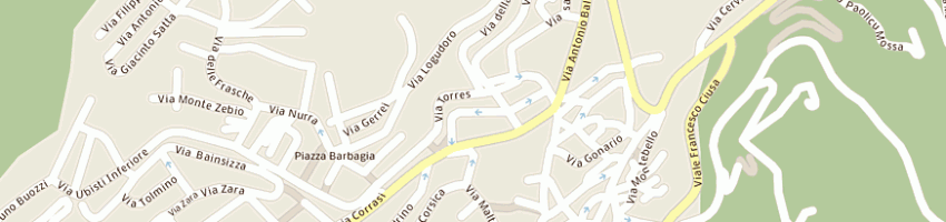 Mappa della impresa fois graziano a NUORO