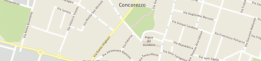 Mappa della impresa fotomarket sas di radaelli francesco e c a CONCOREZZO