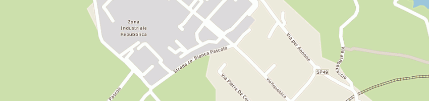 Mappa della impresa municipio a OGGIONO