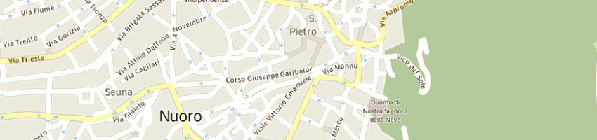 Mappa della impresa eliana uomo di piredda salvatore a NUORO