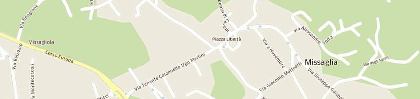 Mappa della impresa spreafico nuccia e c (sas) a MISSAGLIA