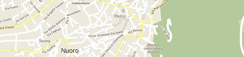 Mappa della impresa manca nicola a NUORO