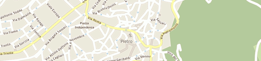 Mappa della impresa pescheria di collu salvatore a NUORO
