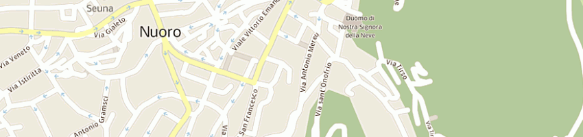 Mappa della impresa gregu franco a NUORO