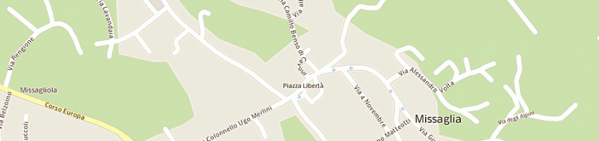 Mappa della impresa moda baby a MISSAGLIA
