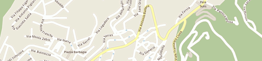 Mappa della impresa new car srl a NUORO