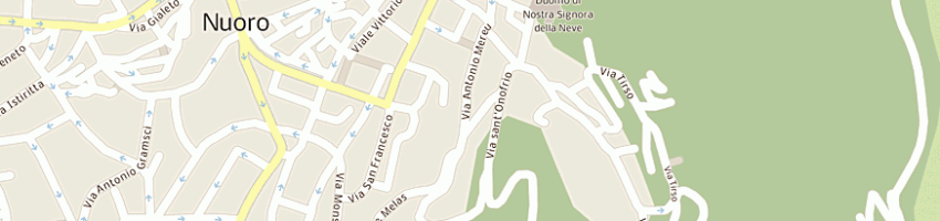 Mappa della impresa prato costruzioni residenziali a NUORO