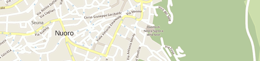 Mappa della impresa era sabina a NUORO