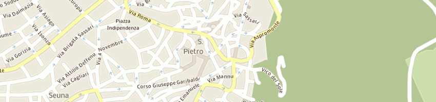 Mappa della impresa item srl a NUORO