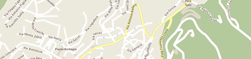 Mappa della impresa piras maria a NUORO