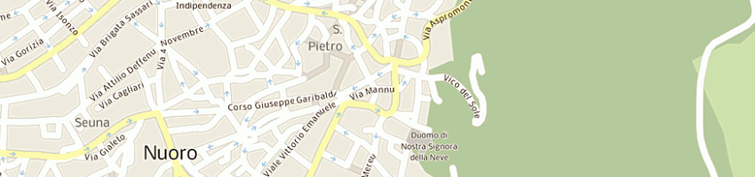 Mappa della impresa siotto priamo a NUORO