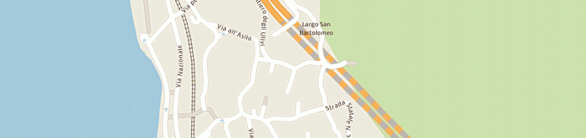 Mappa della impresa asilo infantile a ABBADIA LARIANA