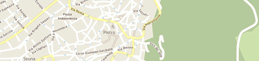 Mappa della impresa ludoteca jocos di de mutiis anna a NUORO