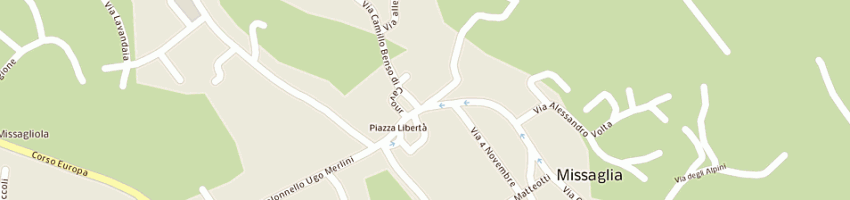 Mappa della impresa tipografia essedi a MISSAGLIA