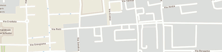Mappa della impresa deltatec srl a CERNUSCO SUL NAVIGLIO