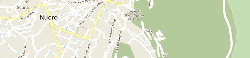 Mappa della impresa giesse infortunistica stradale di gianluca sechi a NUORO