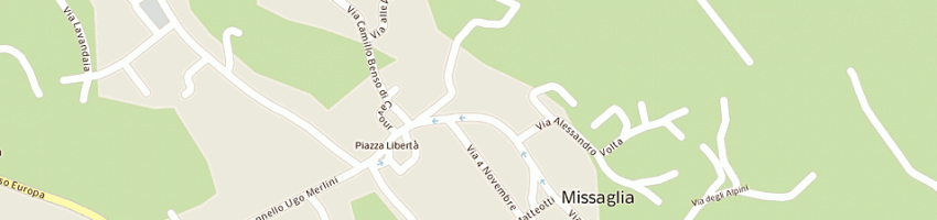Mappa della impresa paiusco alfredo a MISSAGLIA