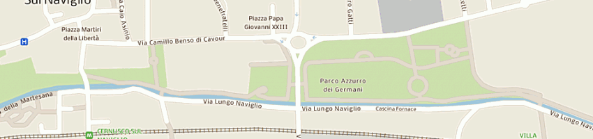 Mappa della impresa grillo francesco a CERNUSCO SUL NAVIGLIO