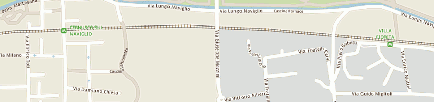 Mappa della impresa abm srl a CERNUSCO SUL NAVIGLIO