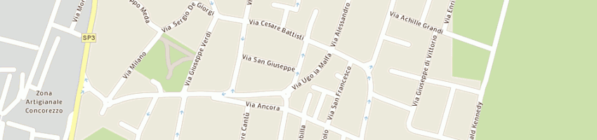 Mappa della impresa beretta renato a CONCOREZZO
