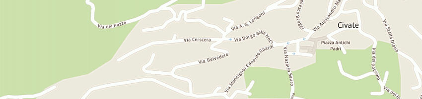 Mappa della impresa tipolitografica mauri a CIVATE