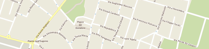 Mappa della impresa di metal di gaviraghi fabio a CONCOREZZO