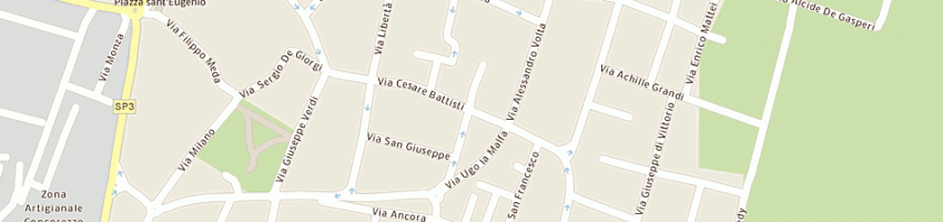 Mappa della impresa es srl - electronic solution a CONCOREZZO