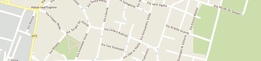 Mappa della impresa maglio sas di davide maglio e c a CONCOREZZO
