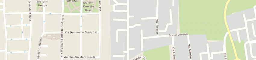 Mappa della impresa deodara srl a CERNUSCO SUL NAVIGLIO