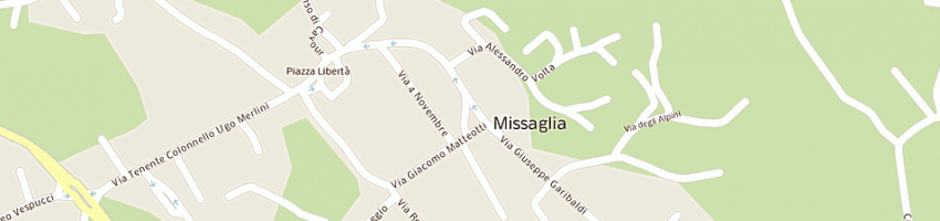Mappa della impresa salt coop a rl a MISSAGLIA