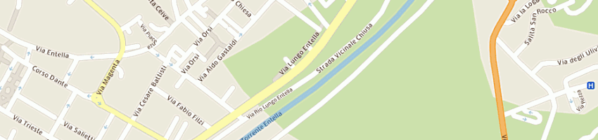 Mappa della impresa giada auto srl a CHIAVARI