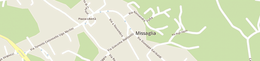 Mappa della impresa bel giglio cafe' sas di crispi a e c a MISSAGLIA