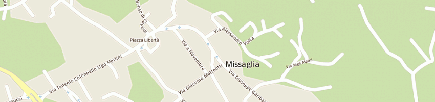 Mappa della impresa casiraghi flli snc di enrico casiraghi e c a MISSAGLIA