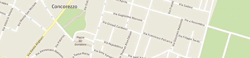 Mappa della impresa nova giancarlo a CONCOREZZO