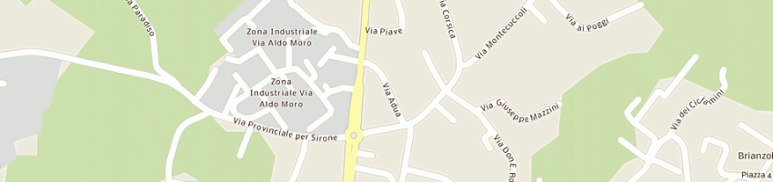 Mappa della impresa tentori gerolamo e figli (snc) a DOLZAGO