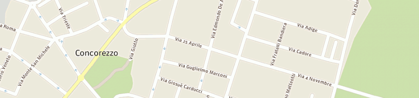 Mappa della impresa fo ce forniture ceramiche a CONCOREZZO