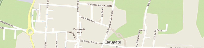 Mappa della impresa pollastri antonio a CARUGATE