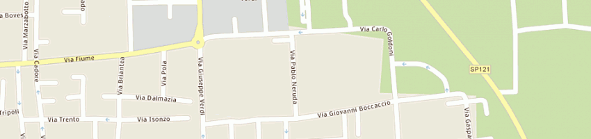 Mappa della impresa autoguzzi (snc) a CERNUSCO SUL NAVIGLIO