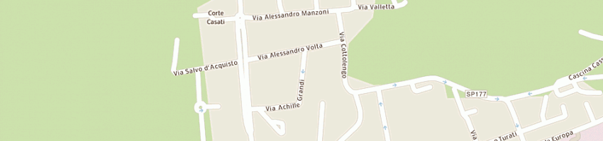 Mappa della impresa frigo giovanni a USMATE VELATE