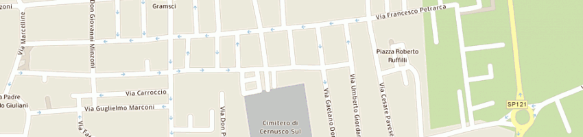 Mappa della impresa beretta franco a CERNUSCO SUL NAVIGLIO