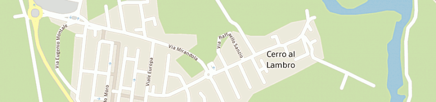 Mappa della impresa pandolfi silvio a CERRO AL LAMBRO