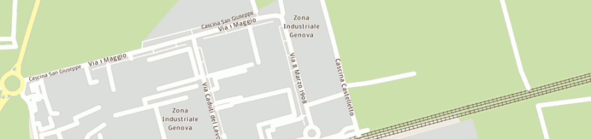 Mappa della impresa magni pietro e c a PIOLTELLO
