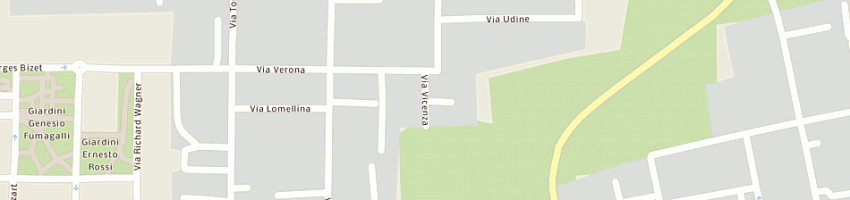 Mappa della impresa secad srl a CERNUSCO SUL NAVIGLIO