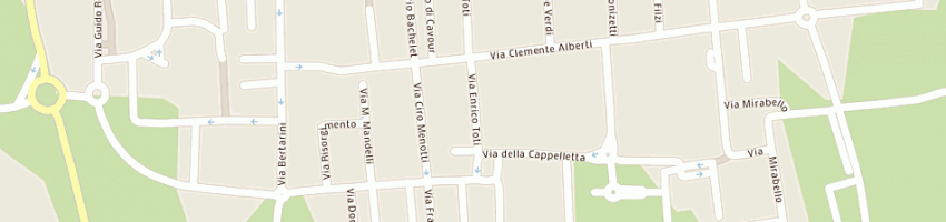 Mappa della impresa milanografia sas di mario galbiati e c a CARUGATE